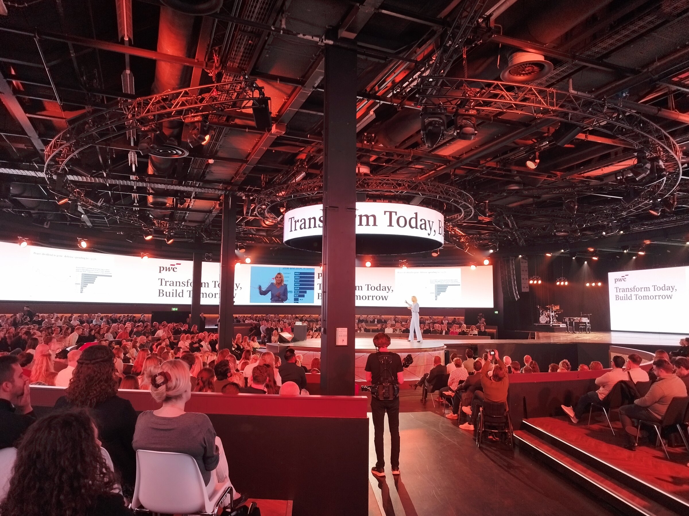 Zakelijk evenement voor PwC